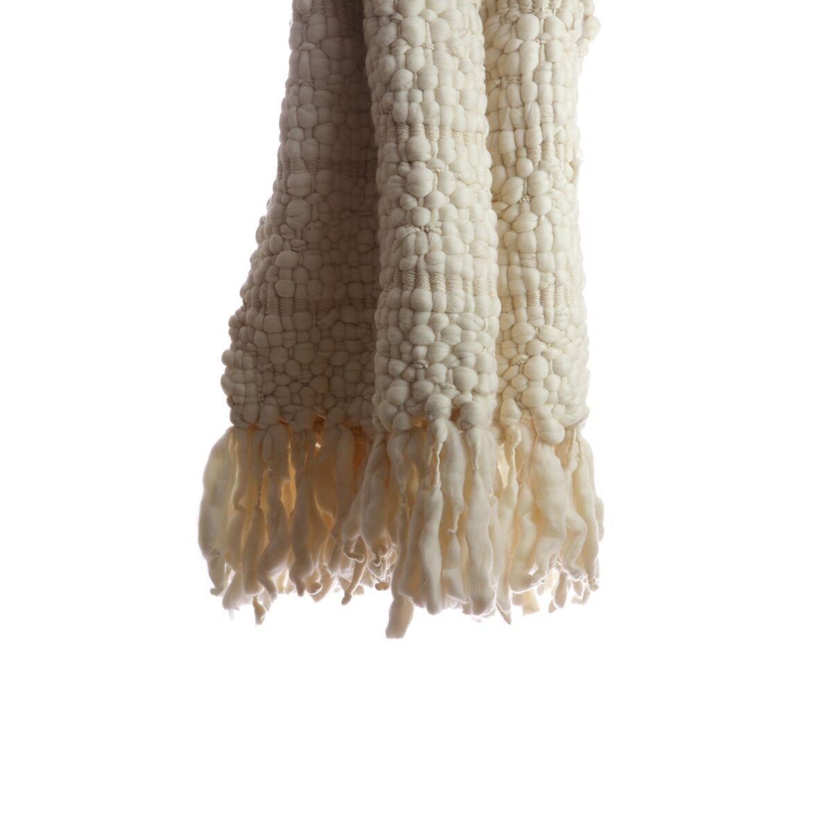 Merino Wool Knotted Throw Blanket